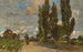 A Street in Rothenburg - Tina Blau — artwork view