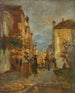 A city street - Tina Blau — artwork view