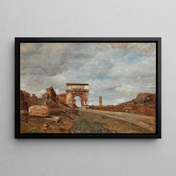 Arc de Titus Vespasien - Tina Blau — framed artwork on a wall