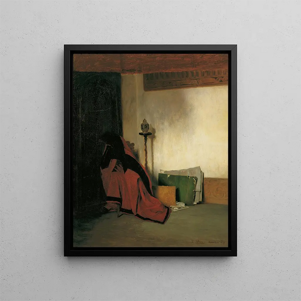 Coin studio - Tina Blau — framed artwork on a wall