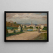 From the Belvedere - Tina Blau — framed artwork on a wall