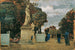 the Tuileries, gray day - Tina Blau — artwork view