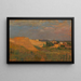 View of Vienna from the Türkenschanze - Tina Blau — framed artwork on a wall