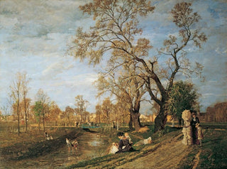 Spring at the Prater - Tina Blau — artwork view