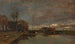 Canal near Amsterdam - Tina Blau — artwork view