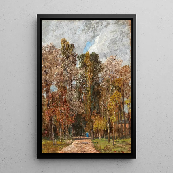 Petit Prater - Tina Blau — framed artwork on a wall