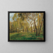 Krieau dans le Prater - Tina Blau — framed artwork on a wall