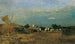 Landscape in the Puszta Szolnok - Tina Blau — artwork view