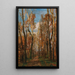 Landscape of the Prater - Tina Blau — framed artwork on a wall
