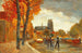 Scene in Dordrecht - Tina Blau — artwork view