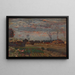 Saint Veith near Vienna - Tina Blau — framed artwork on a wall