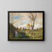 Sunday in the Gardens of the Prater - Tina Blau — framed artwork on a wall