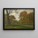 Le Prater and the Vienna Rotunda - Tina Blau — framed artwork on a wall