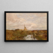 Palais égyptien, Exposition universelle de 1873, Vienne - Tina Blau — framed artwork on a wall
