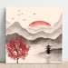 Reproduction of the painting Asian Painting - Autumn Splashes