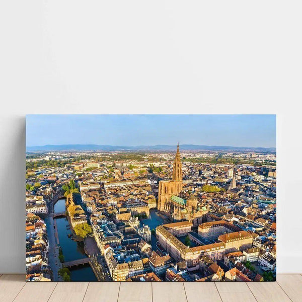 Photo print - Dawn over Strasbourg