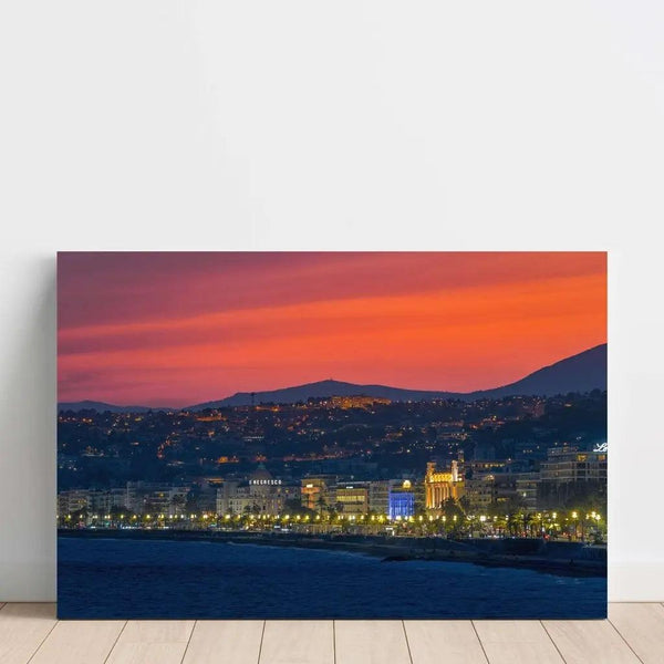 Photo print - Nice at twilight