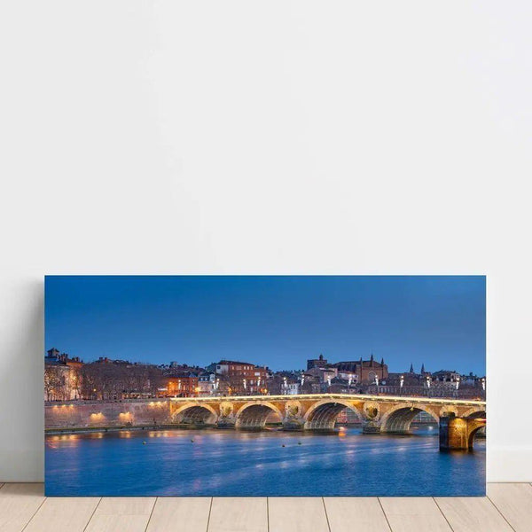 Photo print - Toulouse panorama at twilight