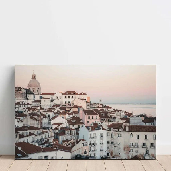 Photo print of Lisbon at dawn - A Symphony of Colors