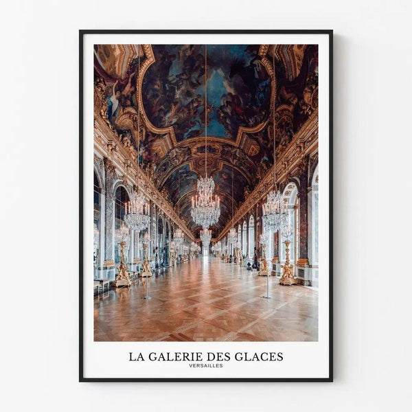 Photo print of Versailles: the Hall of Mirrors