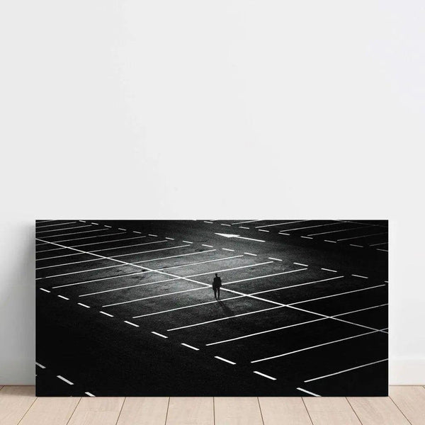 Black and white photo print - Contrasts of existence