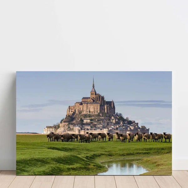 Photography print of Normandy - The bay of Mont Saint-Michel