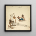 Tissage et Filage - Kehar Singh — framed artwork on a wall