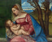 Virgin and Child Painting - Titian — artwork view