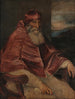 Portrait of Pope Paul III with Camauro - Titian — artwork view