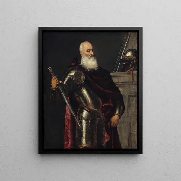 Vincenzo Cappello Painting - Titian — framed artwork on a wall