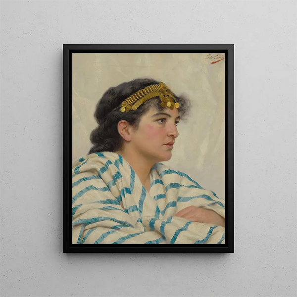 Odalisque - Tito Conti — framed artwork on a wall