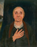 Old woman praying - Tivadar Csontváry Kosztka — artwork view