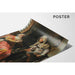 Tobit and Anna with the Kid — Rembrandt — flexible printed poster