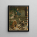 Qui rira le dernier rira le mieux - Toby E. Rosenthal — framed artwork on a wall