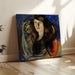 Reproduction of the painting Love - Jalmari Ruokokoski