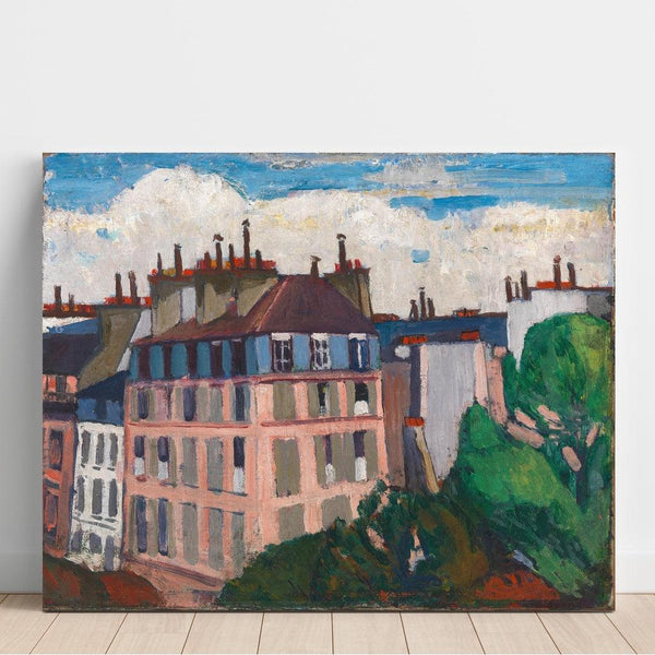 Reproduction of the painting Toits, Paris - Henry Lyman Sayën