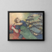 Study for the poster of the Great Socialist October Revolution - Tom Andraković — framed artwork on a wall