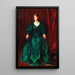 Vanité Painting - Tom Edwin Mostyn — framed artwork on a wall