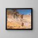 A Getaway - Tom Roberts — framed artwork on a wall