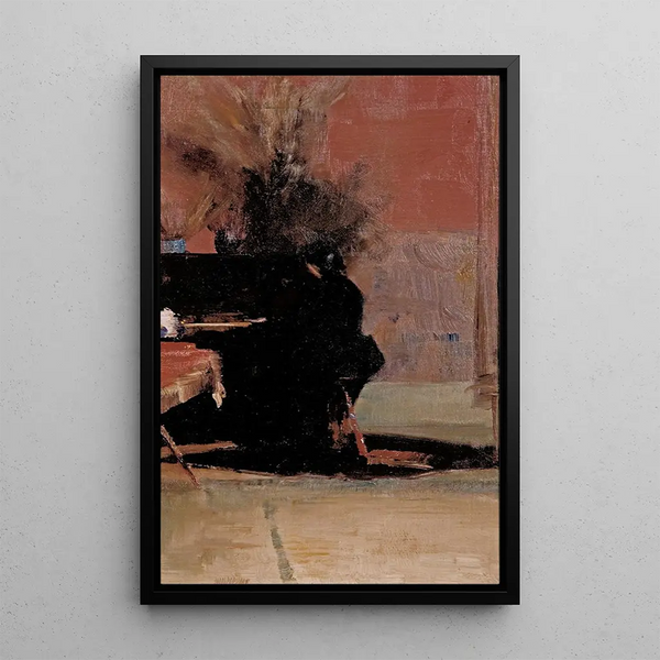 Andante - Tom Roberts — framed artwork on a wall