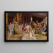 Tondre les moutons - Tom Roberts — framed artwork on a wall