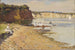 the sleeping sea in Menton - Tom Roberts — artwork view