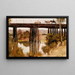 Winter Morning after the Rain Gardiners Creek - Tom Roberts — framed artwork on a wall