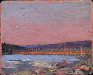 a Northern Lake - Tom Thomson — artwork view