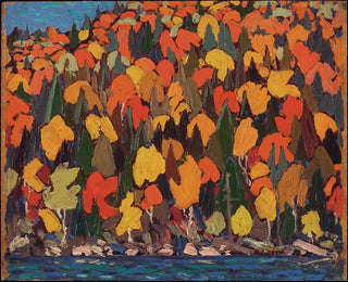 Autumn Foliage Painting - Tom Thomson — artwork view