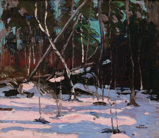 Early Snow in Algonquin Park - Tom Thomson — artwork view