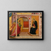 L'Annonciation - Tommaso del Mazza — framed artwork on a wall