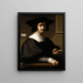 Portrait of a Man - Tommaso Fiorentino — framed artwork on a wall
