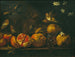 Nature morte with pomegranates, grapes, birds, and a squirrel - Tommaso Realfonso — artwork view