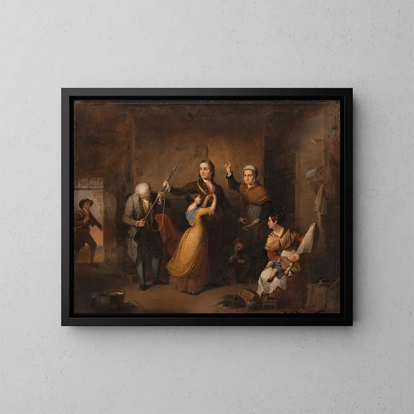 Spirit of 76 - Tompkins Harrison Matteson — framed artwork on a wall